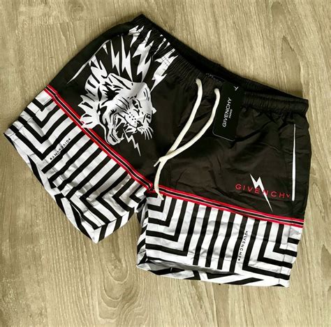 givenchy swim trunks men's|Swimwear .